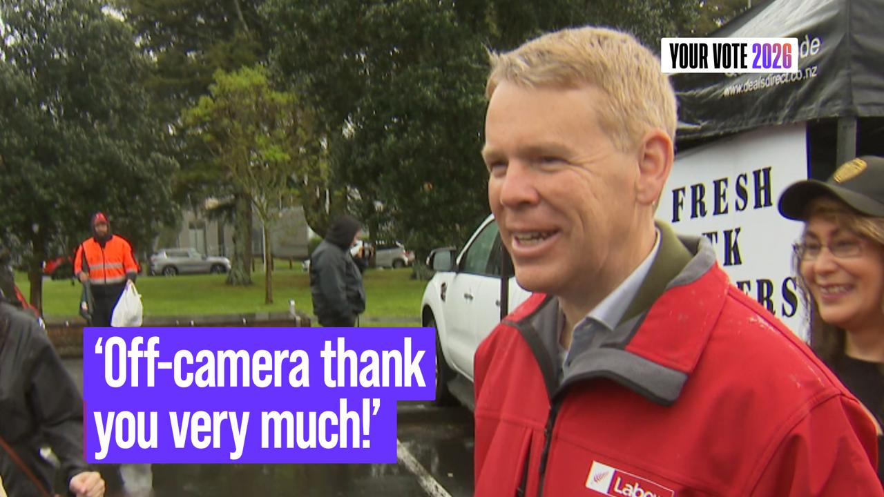 Chris Hipkins reveals what he's 'trying not to do' while out campaigning