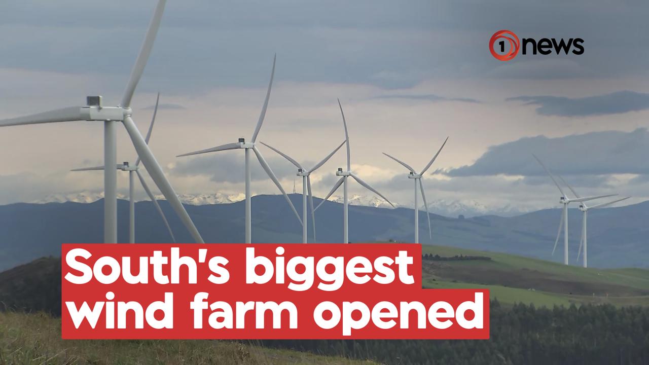 Gore becomes home to South Island's largest wind farm with more sites to come