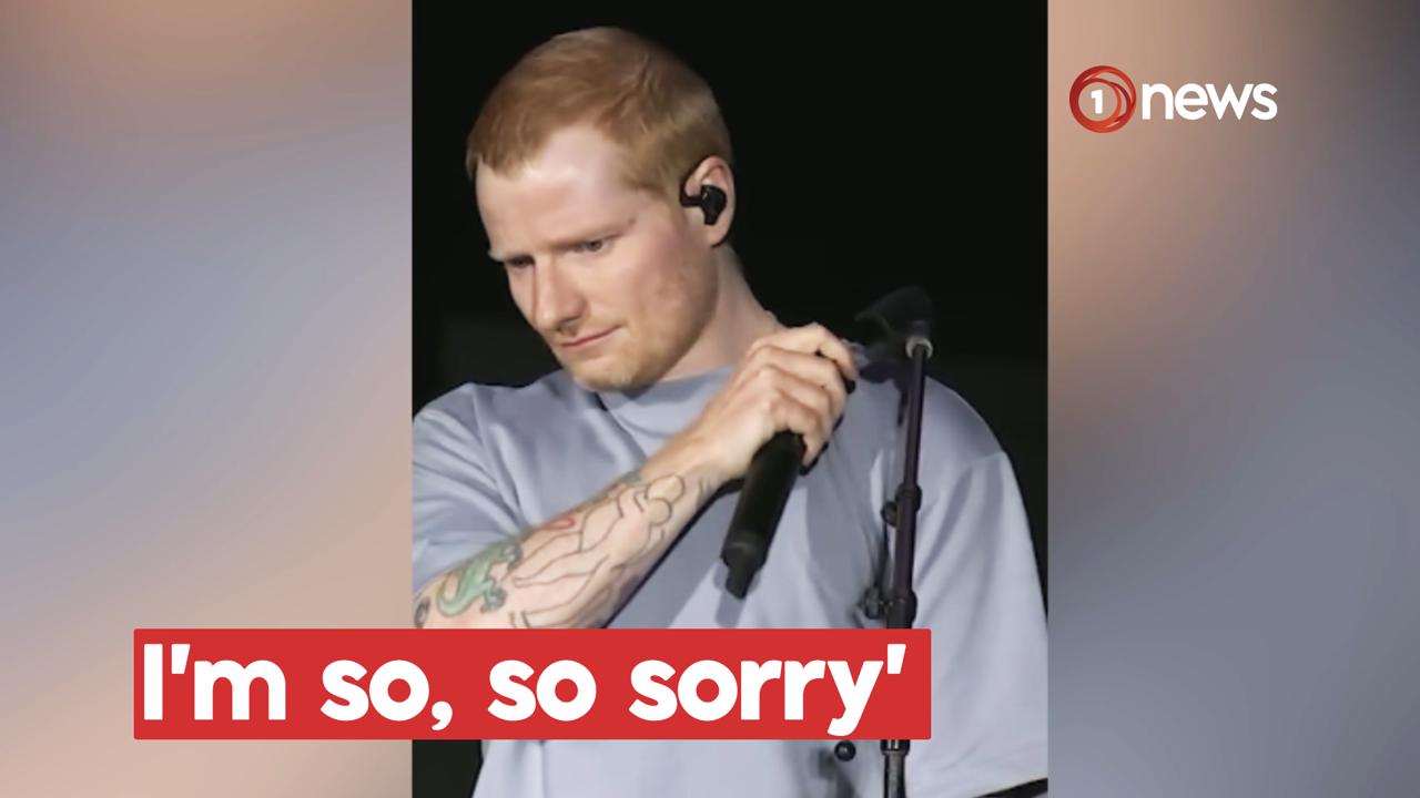 Watch: Ed Sheeran addresses tour fallout after Macklemore dropped