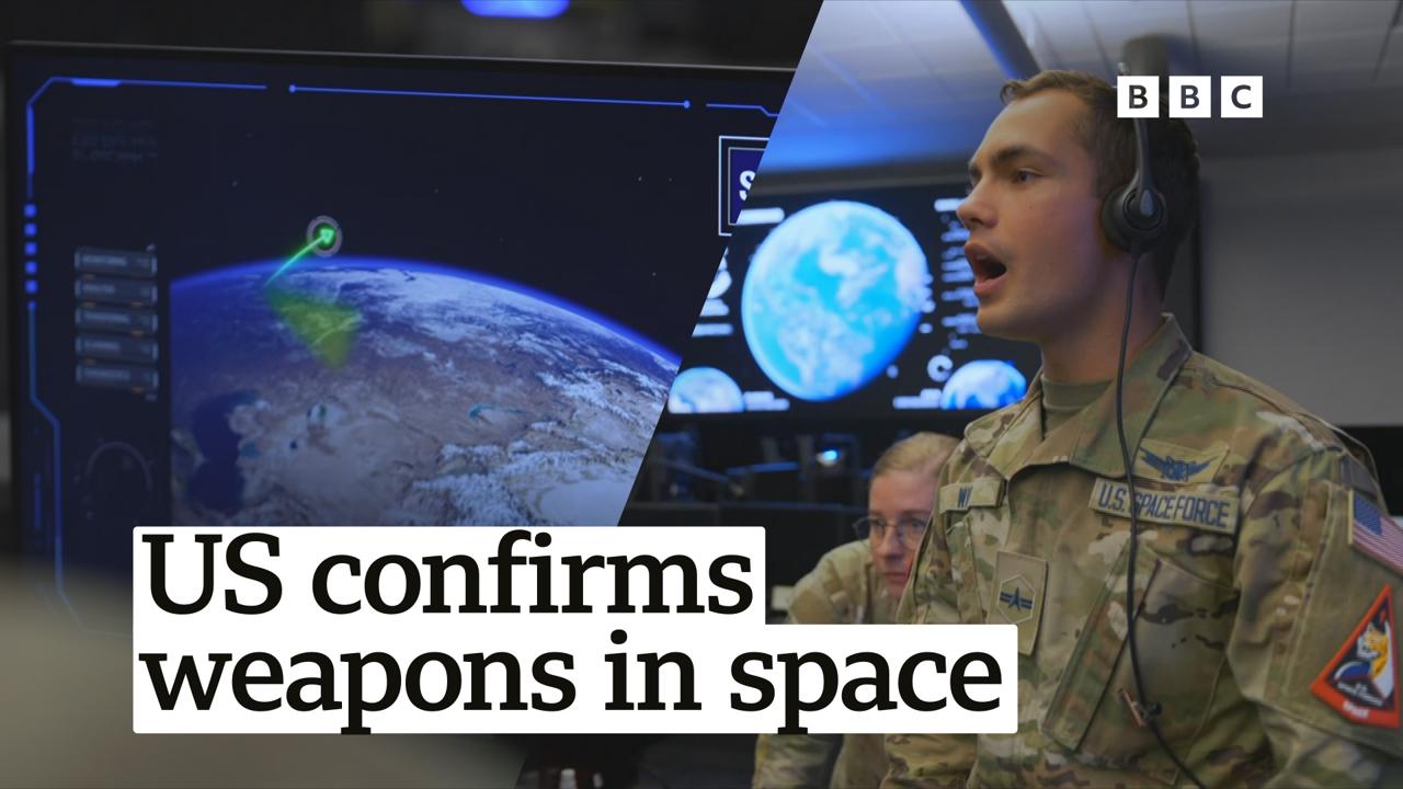 Arms race warning as US confirms it's deployed weapons into space