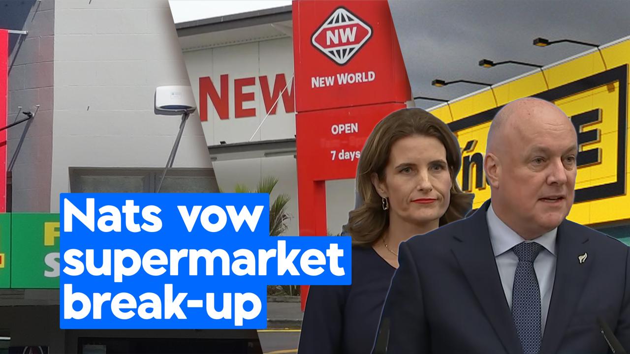 National vow to break up New World, PAK’nSAVE and Four Square if reelected