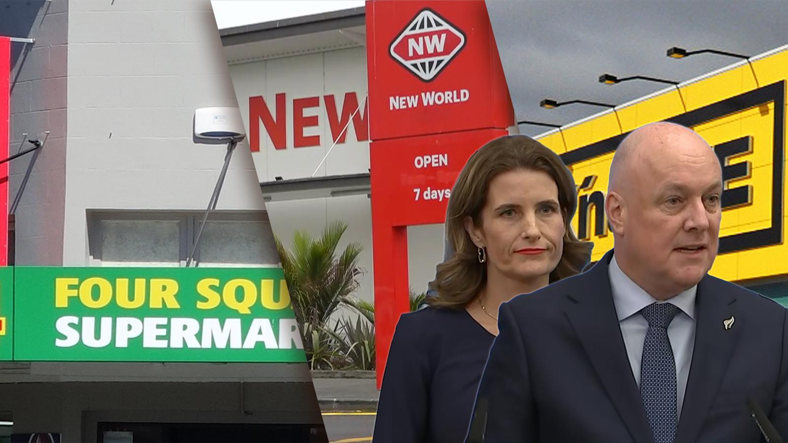 National vow to break up New World, PAK’nSAVE and Four Square if reelected