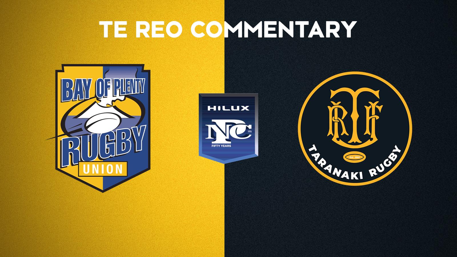 Bay of Plenty v Taranaki