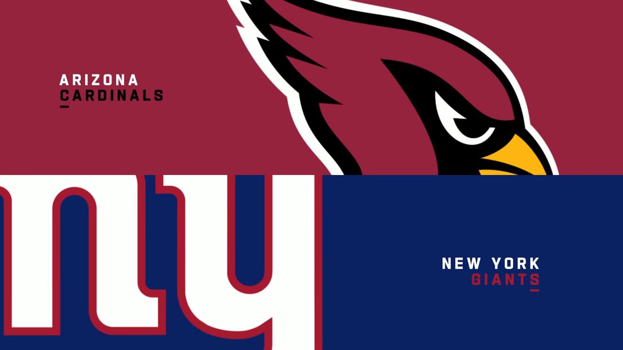 Arizona Cardinals @ New York Giants