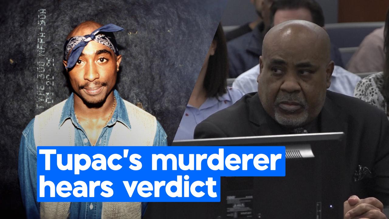 Moment former gang boss found guilty of 1996 murder of Tupac Shakur