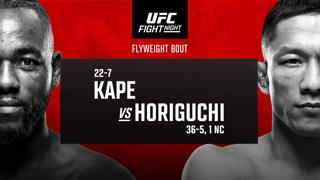 UFC Fight Night: Kape v Horiguchi