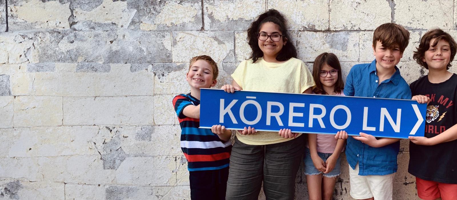 The Kids of Kōrero Lane