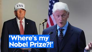 Bill Clinton lets loose on Trump, suggests stinging new campaign slogan