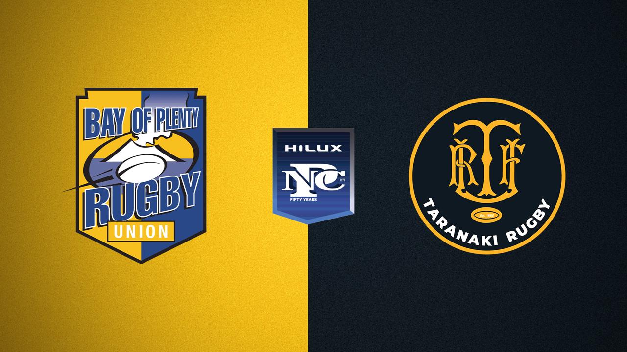 Bay of Plenty v Taranaki
