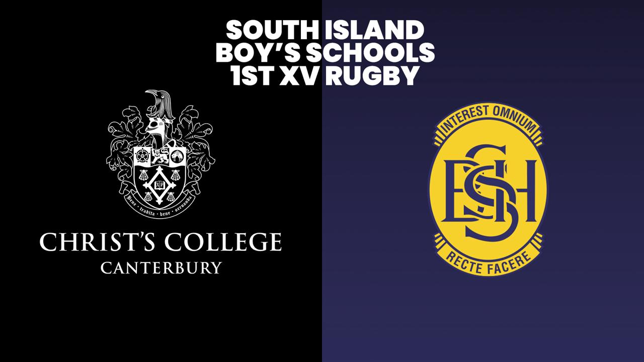 Christ's College v Shirley Boys