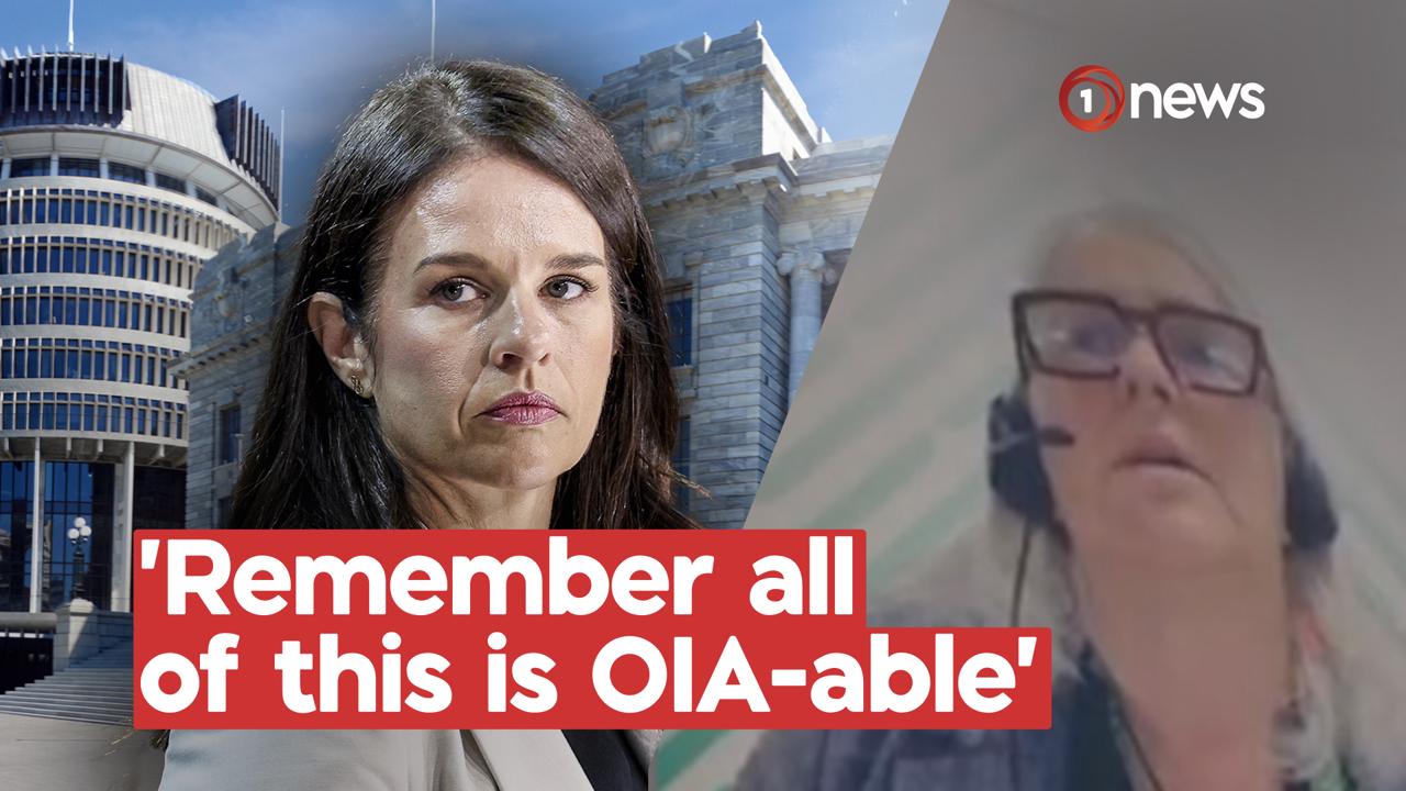 Leaked vid shows ministry staff told not to put anything in writing to avoid OIA