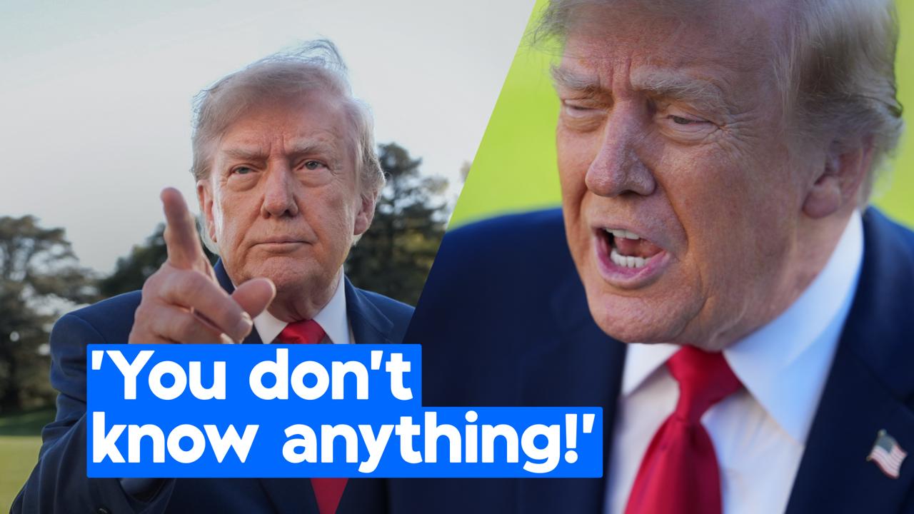 Trump scolds 'stupid' reporters questioning lifting of Russia sanctions
