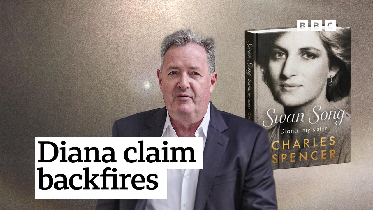 The Diana book claim that's sparked a legal threat from Piers Morgan