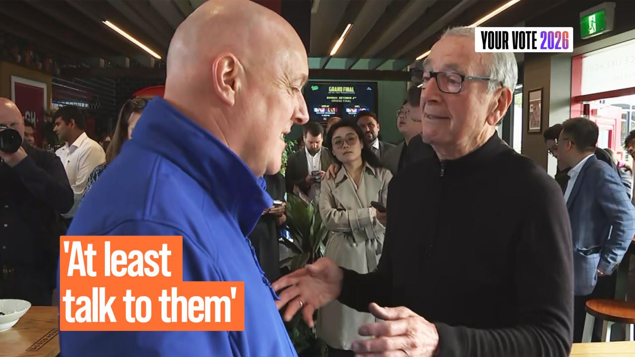Watch: Supporter presses Luxon on National ruling out Opportunity