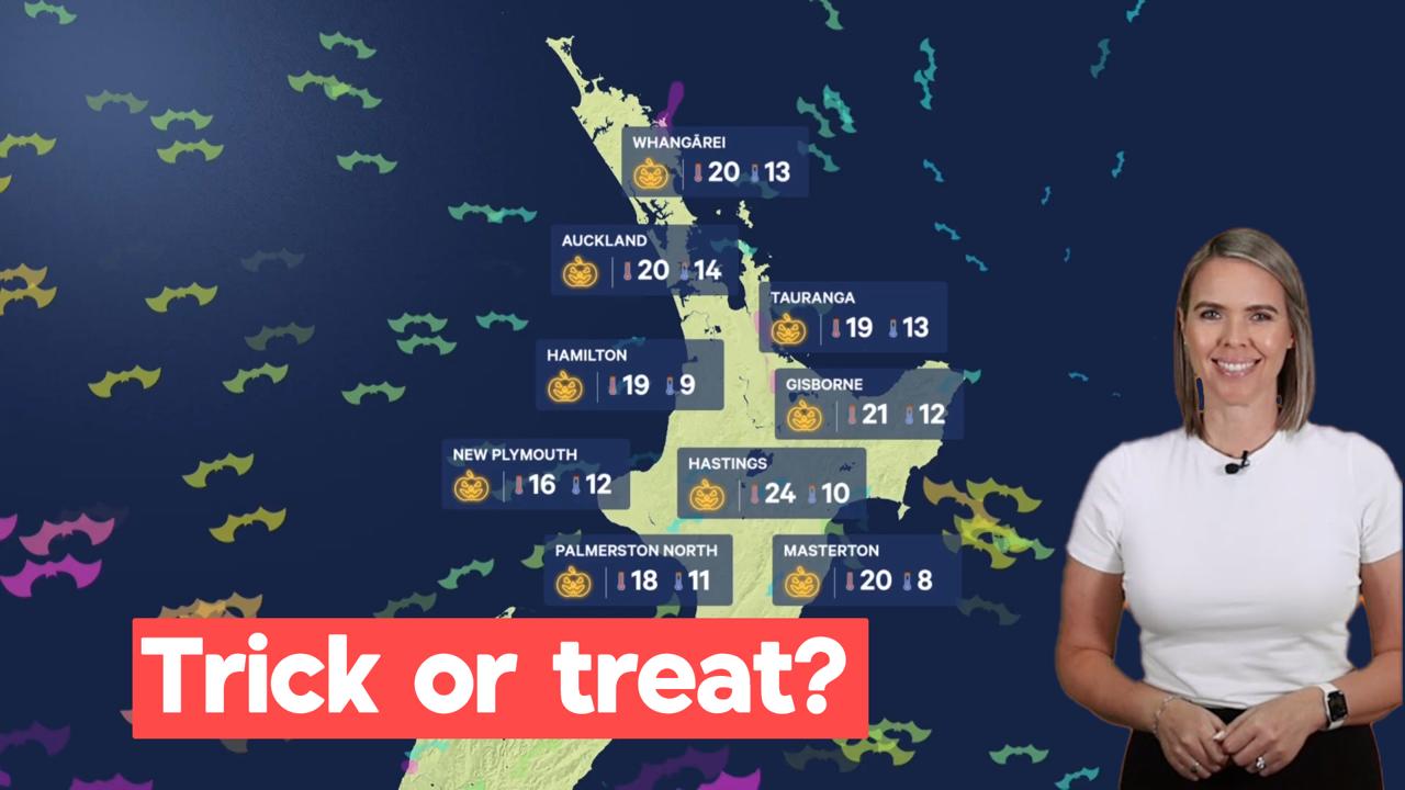 How the weather's looking for Halloween, Auckland Marathon and Diwali