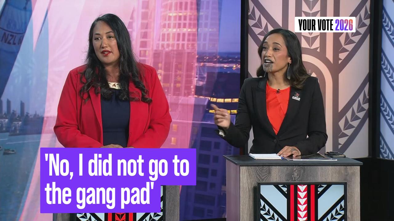 Moment Oriini Kaipara claims Labour rival also visited gang pad