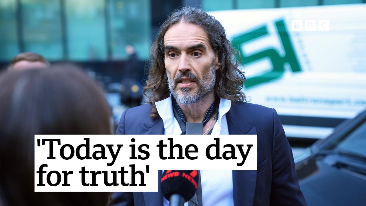 Russell Brand takes the stand in sexual assault trial