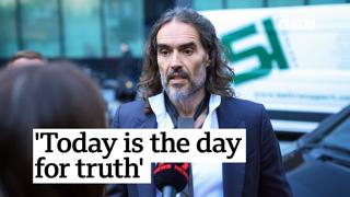 Russell Brand takes the stand in sexual assault trial