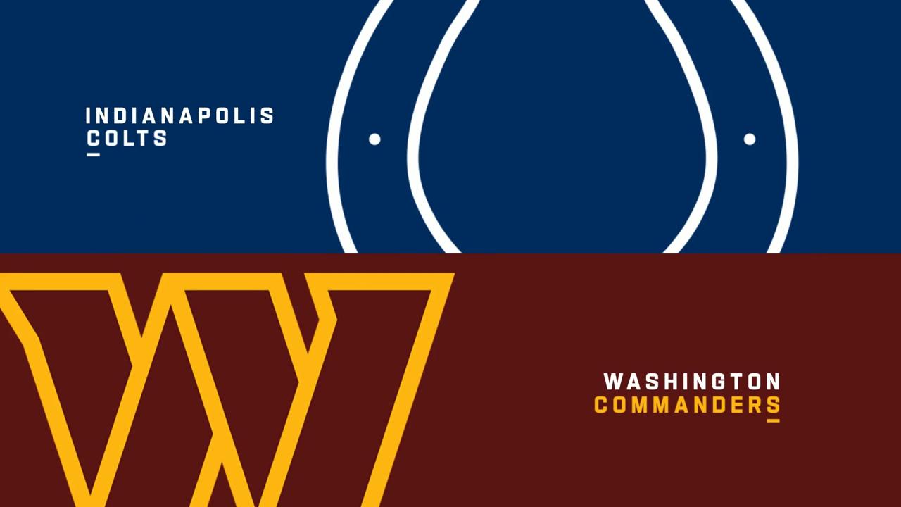 Indianapolis Colts vs Washington Commanders