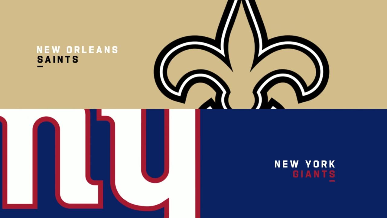 New Orleans Saints @ New York Giants