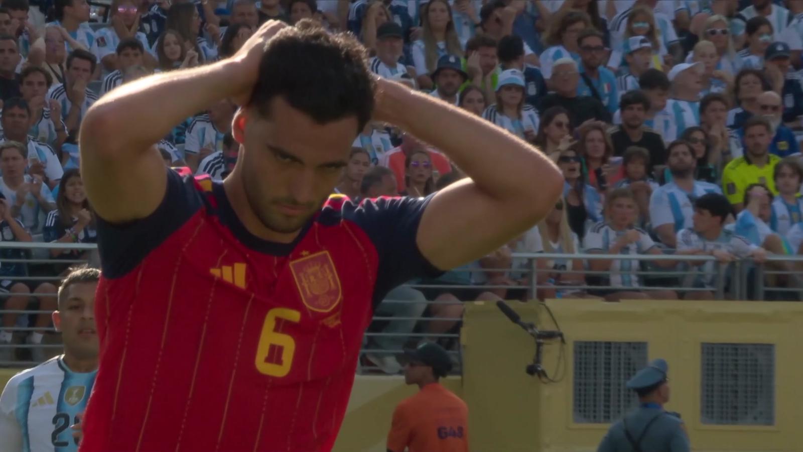 Spain V Argentina