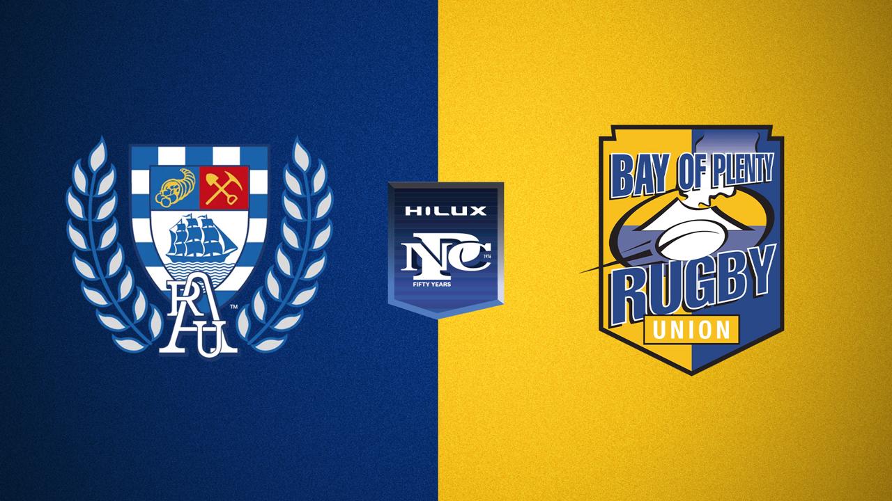 Auckland v Bay of Plenty